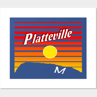 Platteville Sunset Posters and Art